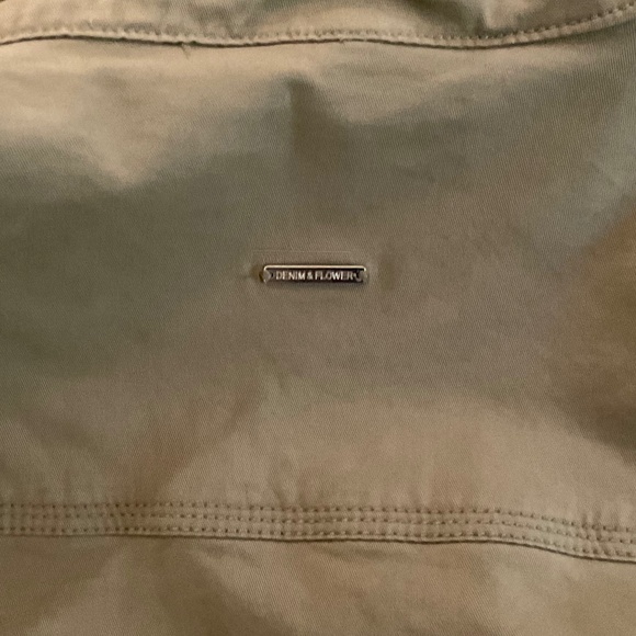 Denim & Flower Mens Shacket M Sage - Picture 6 of 13